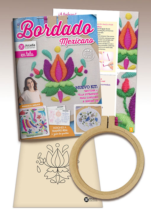 Kit de Bordado Diseño Mandala - Bordado Kit